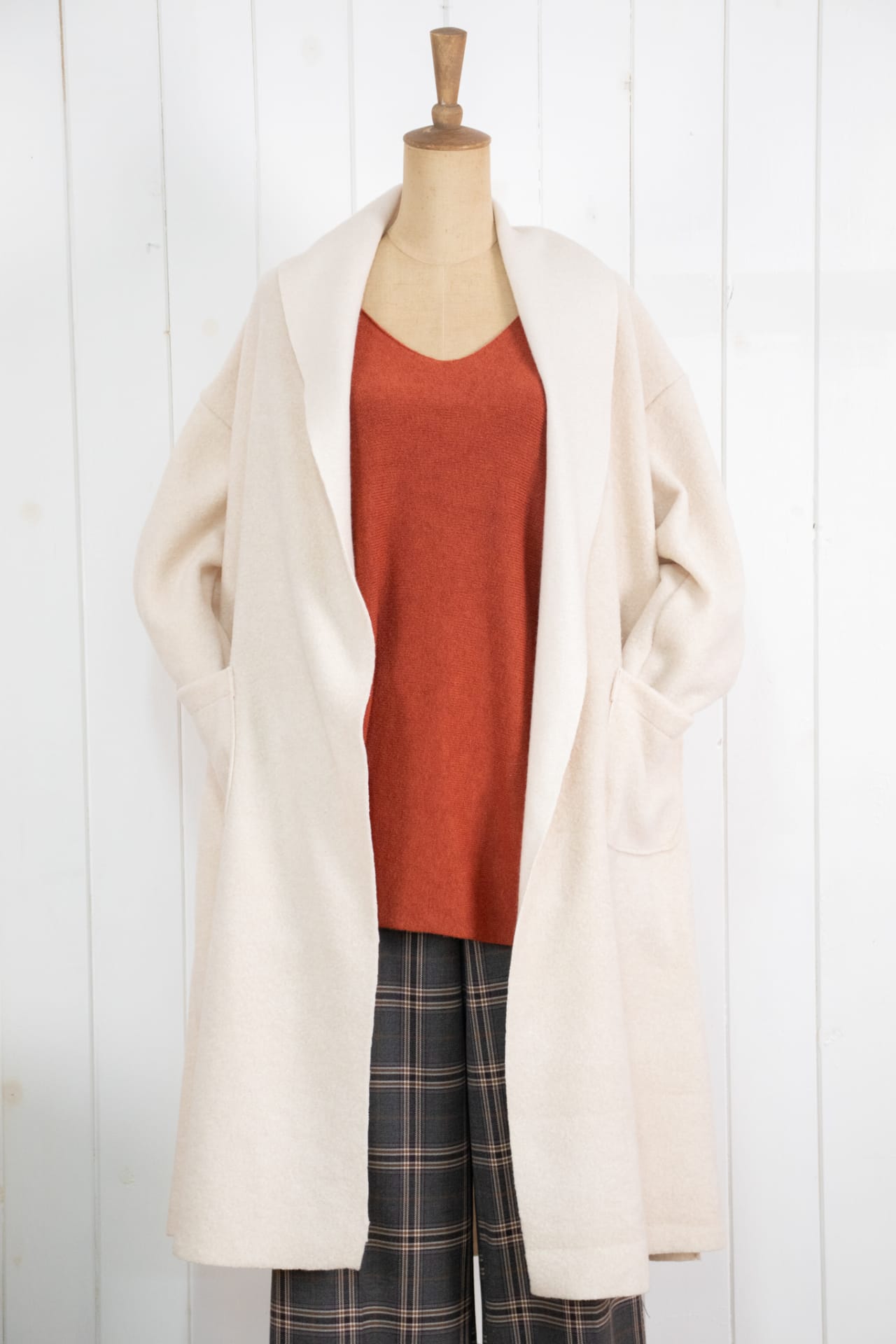 cappotto comfort boucle